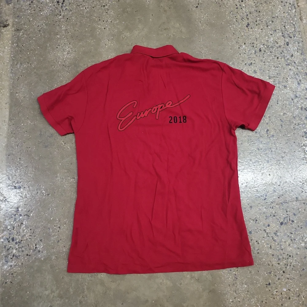 Red Balenciaga polo shirt - Picture 3 of 3